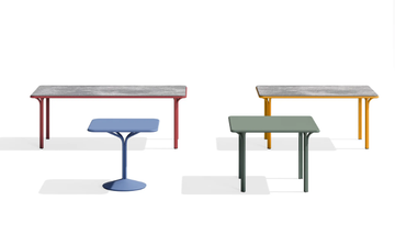 JOS - Square powder coated steel table by BABEL D - view 3